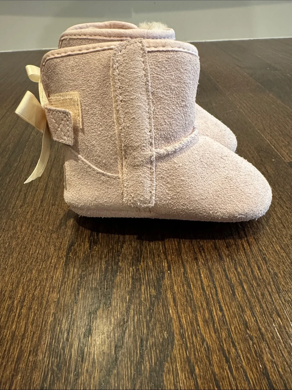 UGG Jesse Bow Baby Boots Pink Size 2/3